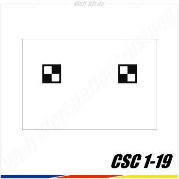 Hella Gutmann CSC-Tool Kalibriertafel Suzuki CSC 1-19